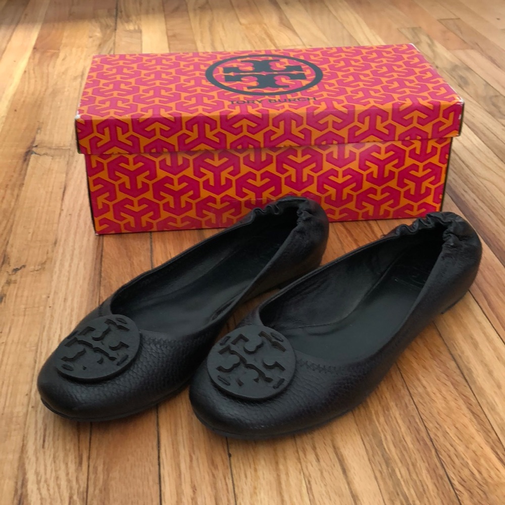 Tory Burch black ballerina flats
